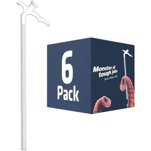 image:imageKraken Bond Insulating Plastic Straw Tubes  Pack of 6  Gap Filling Nozzle Tips for Polyurethane Insulation Foam6 Pack