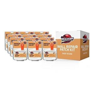 image:imageKraken Bond Drywall Patch Repair Kit  2x8 floz Easy to Use Wall Patch Repair Kit for Drywall Hole amp Cracks Includes Aluminum SelfAdhesive Patch Grit Sandpaper Plastic Putty Knife 2 Pack12 Pack