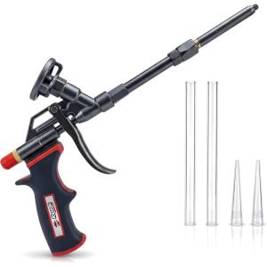image:imageKraken Bond PRO Foam Gun  8 Inch Durable Spray Foam Dispensing Gun for Contractors amp DIYers PTFE NonStick Coating Precision Nozzles Included Versatile Spray Application for Insulation  1 Pack360 Spray Foam Gun 8