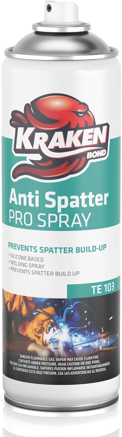 image:imageKraken Bond Anti Spatter Welding Spray 12x12oz AntiSplatter Aerosol Spray for MIG TIG Tips Protects Surfaces amp Materials NonFlammable Safe for Workpieces and Jigs 12 Pack2 Pack