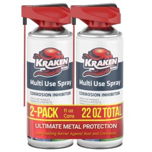 image:imageKraken Bond Multi Use Spray 12 x11 oz  Corrosion Inhibitor HighPerformance Penetrating Oil Lubricant for Home amp Automotive Perfect for Garage Doors 360 Easy to Use amp No Residue  12 Pack2